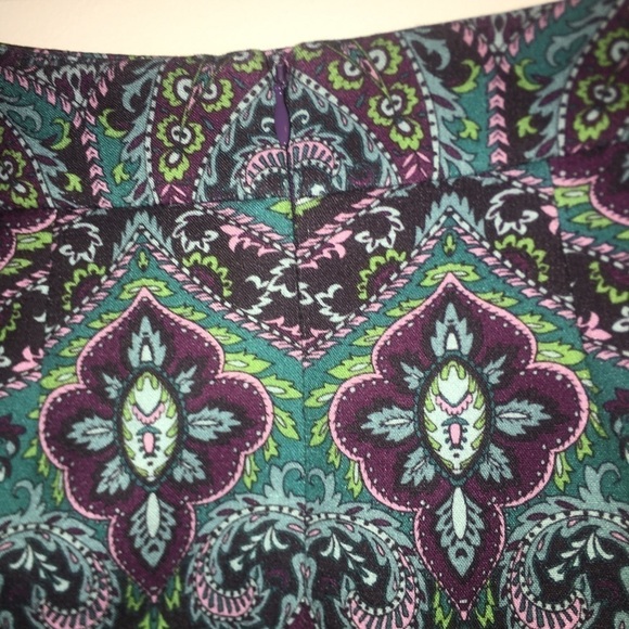 NWT Talbots Paisley Pencil Skirt Sz. 2 Petite - Picture 10 of 13